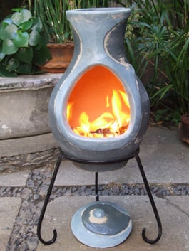 Four Elements Clay Chiminea Air Small