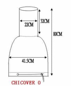 Small Chiminea Cover Dimensions