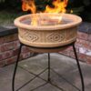 Ojo Maya Clay Firebowl