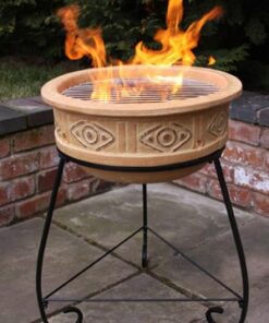 Ojo Maya Clay Firebowl