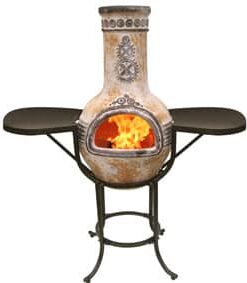 Chiminea Cradle with Azteca Large