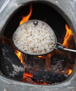 Steel Popcorn Popper