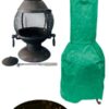 Opera Cast Iron Chiminea Medium Gift Set-0