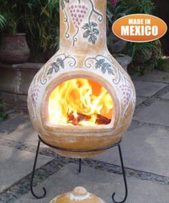 Grapes Mexican Chiminea (Extra Large)