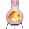 Rosas Mexican Chiminea - Pastel Amethyst (Extra Large)