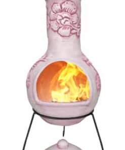 Rosas Mexican Chiminea - Pastel Amethyst (Extra Large)