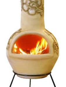 Rosas Mexican Chiminea - Pastel Caramel (Large)