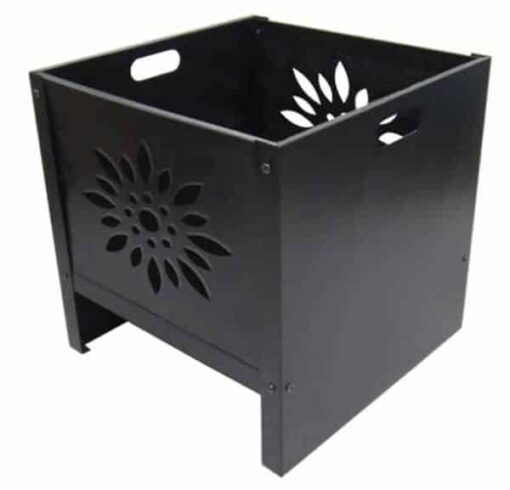 Oban Fire Pit with Flower Design (medium)