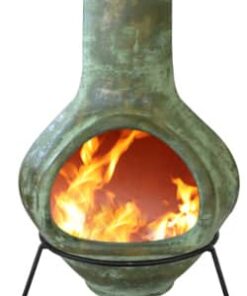 Tibor Mexican Chiminea - Green (Jumbo)