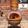 Sempra Chimalin AFC Chiminea - Glazed Mid-Brown