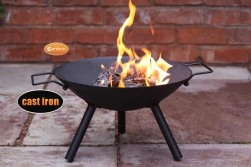 Maelyss Cast Iron Fire Pit