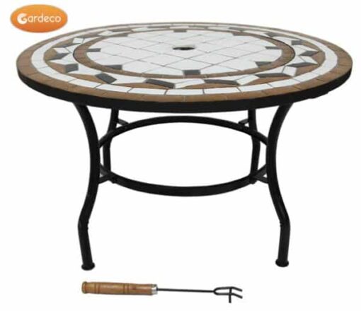 Calenta Steel Fire Bowl Table with Insert