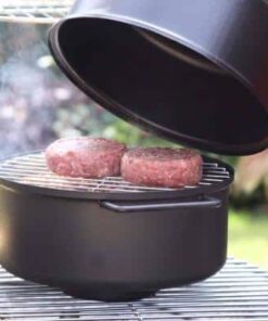 Buffalo Fire Pit Rotisserie Smoker