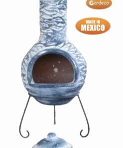 Olas Clay Mexican Chiminea Extra Large (without fire)