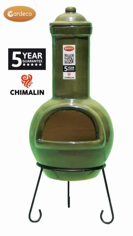 Sempra Chimalin AFC Chiminea - Glazed Green