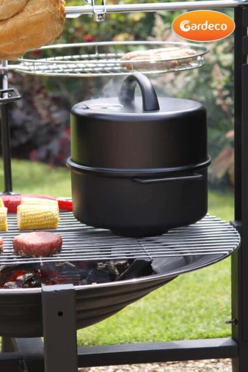 Chiminea, Firepit and BBQ Food Smoker