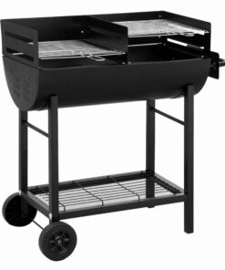 Tepro Detroit BBQ Barrel With Double Grill