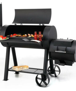 Tepro Milwaukee Premium Charcoal Offset BBQ Pit Smoker