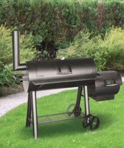 Tepro Milwaukee Premium Charcoal Offset BBQ Pit Smoker