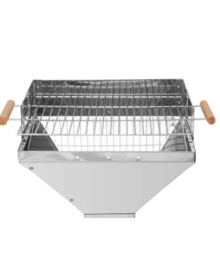 Tepro Vista Pedestal BBQ in Stainless Steel