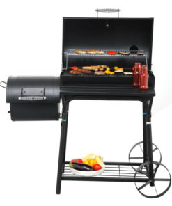 Tepro Biloxi Offset BBQ Pit Barrel Smoker