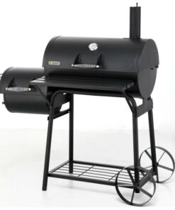 Tepro Biloxi Offset BBQ Pit Barrel Smoker