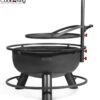 Cook King Bandito 80cm Fire Bowl with Adjustable Grill Plate