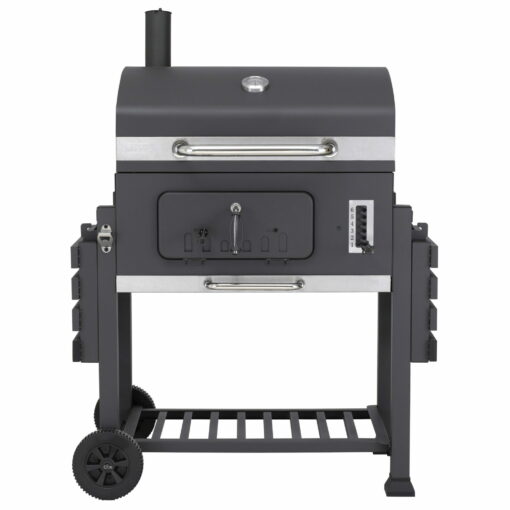 Tepro Toronto XXL Charcoal BBQ Grill Including Two Side Tables