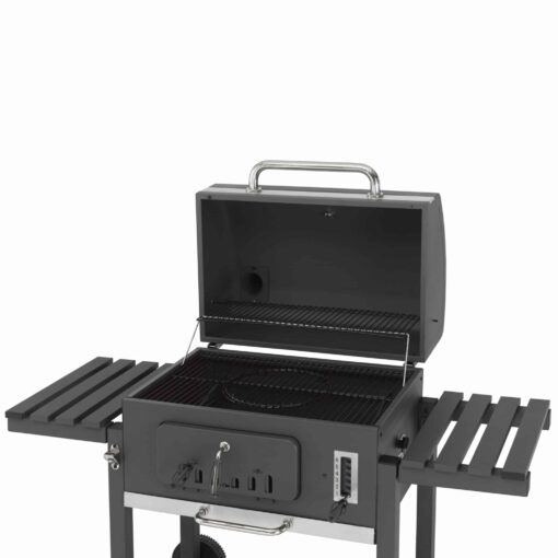 Tepro Toronto XXL Charcoal BBQ Grill Including Two Side Tables