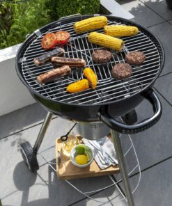 Norfolk Grills CORUS Charcoal Wheeled Kettle BBQ with Lid