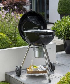 Norfolk Grills CORUS Charcoal Wheeled Kettle BBQ with Lid