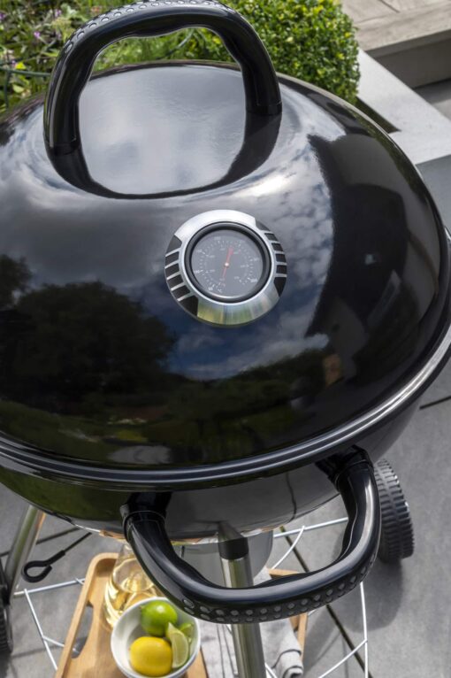 Norfolk Grills CORUS Charcoal Wheeled Kettle BBQ with Lid