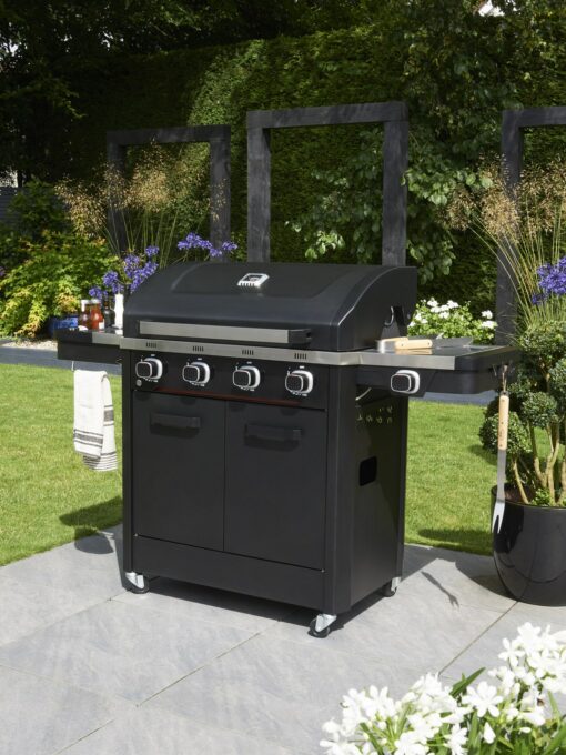 Norfolk Grills INFINITY 500 Gas BBQ With Side Burner