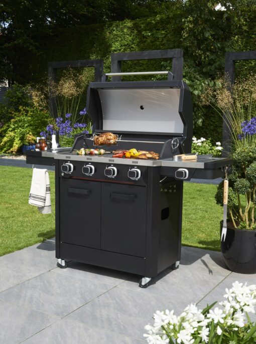 Norfolk Grills INFINITY 500 Gas BBQ With Side Burner