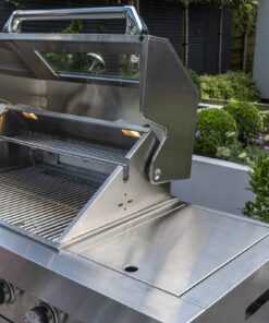 Norfolk Grills ABSOLUTE Outdoor Kitchen 4 Burner Gas BBQ With Side Burner