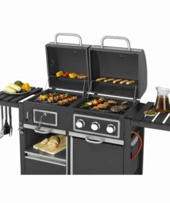 Tepro Toronto Combi Charcoal Gas BBQ