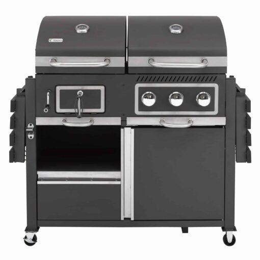 Tepro Toronto Combi Charcoal Gas BBQ