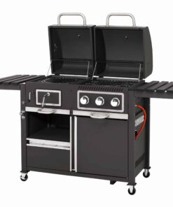 Tepro Toronto Combi Charcoal Gas BBQ