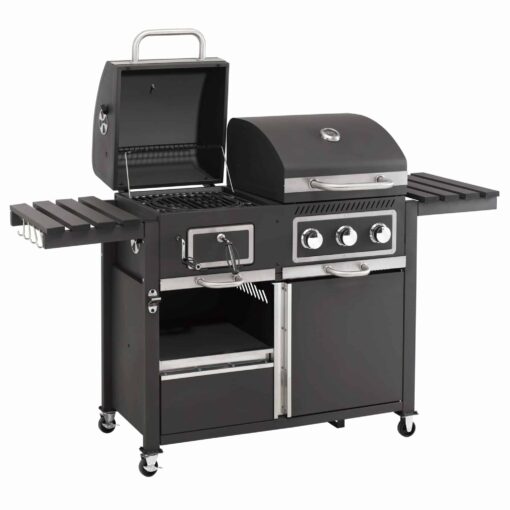 Tepro Toronto Combi Charcoal Gas BBQ