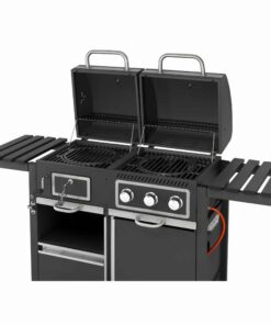 Tepro Toronto Combi Charcoal Gas BBQ