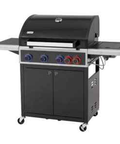 Tepro Keansburg 4 Burner Gas BBQ with Turbo Zone and Side Burner