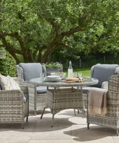 Norfolk Leisure Wroxham Garden 4 Seat Dining Set