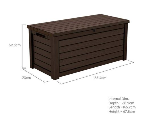 Keter 625L Hingham Storage Box