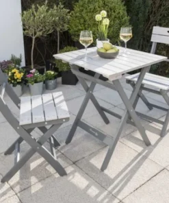 Florenity Grigio Bistro Set