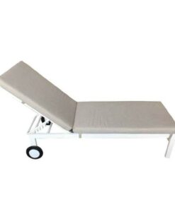 Norfolk Leisure Titchwell Lounger in White