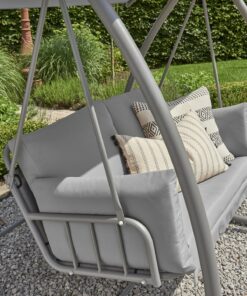 Norfolk Leisure Newmarket Swing Seat in Grey