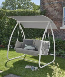 Norfolk Leisure Newmarket Swing Seat in White