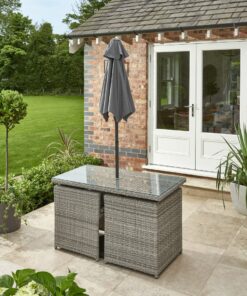 Norfolk Leisure Wensum Bistro Set in Grey