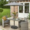 Norfolk Leisure Wensum Bistro Set in Grey