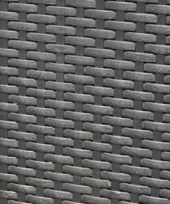 Keter Chicago 2 Seat Outdoor Balcony Set in Grey